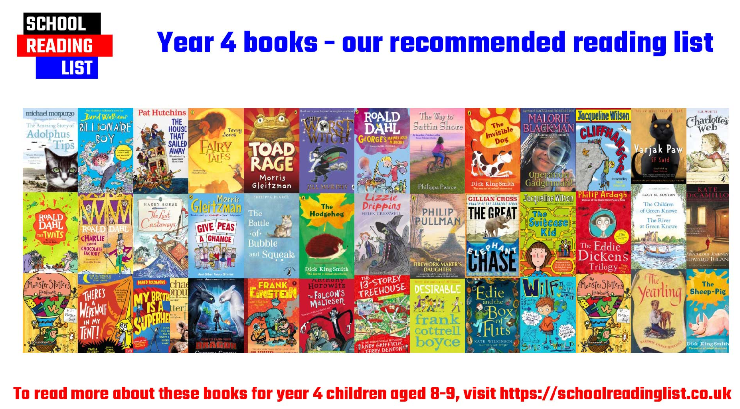 Year 4 books